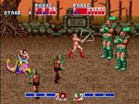 une photo d'Ã©cran de Golden Axe sur Sega Megadrive